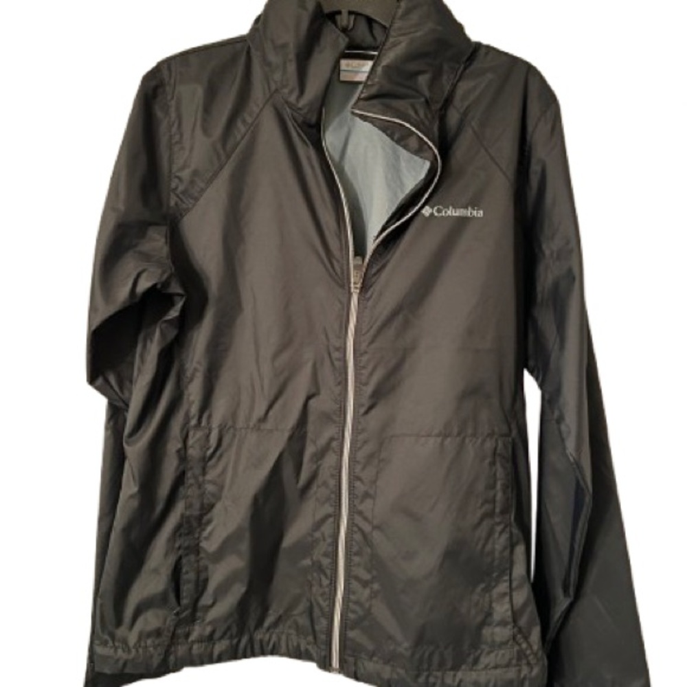 Columbia Women's Black Arcadia Lightweight  Windbreaker Jacket | Size: L